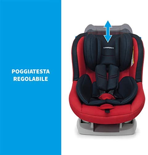 Foppapedretti Mydrive Seggiolino Auto Gruppo 0+/1, 0-18 kg, per Bambini dalla Nascita Fino a 4 Anni Circa, Blu (Sky)