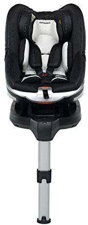 Foppapedretti Uniko I-Size Seggiolino Auto per Bambini con Altezza da 40 a 95 cm (Fino a 18 Kg), Grey