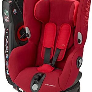 Bébé Confort Axiss Seggiolino Auto 9-18 kg, Gruppo 1 per Bambini dai 9 Mesi ai 4 Anni, Reclinabile e Girevole, Colore Vivid Red