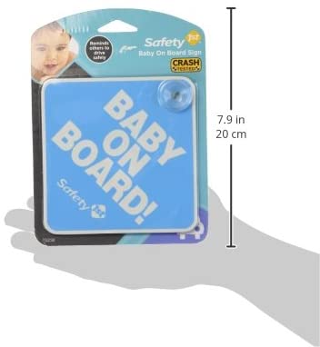 Safety 1st Baby On Board Sign, Blue by Safety 1st