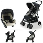 Passeggino TEXAS per bambini da 6 a 36 mesi - Con posizione reclinabile + Beone seggiolino auto raccomandato 4 stelle ADAC Grp 0+ (0-13 Kg)
