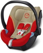 Cybex Gold Seggiolino Aton 5, Incl. Riduttore per Neonato, dalla Nascita fino a Ca. 18 Mesi, Max. 13 Kg, Autumn Gold
