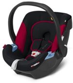CYBEX Silver, Seggiolino Aton Scuderia Ferrari, Incl. Riduttore per Neonato, dalla Nascita fino a ca. 18 mesi, Max. 13 kg, Victory Black