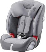 BRITAX RÖMER Seggiolino Auto EVOLVA 1-2-3 SL SICT Evolutivo con Protezioni Laterali Bambini da 9 a 36 kg (Gruppo 1/2/3) da 9 Mesi a 12 Anni, Grey Marble