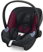 Cybex Gold Aton M I-Size Seggiolino Scuderia Ferrari, Riduttore per Neonato, per Bambini da 45 cm a 87 cm, Massimo 13 Kg, Victory Black