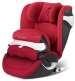 Cybex Juno M-Fix – Seggiolino per auto, gruppo 1, da 9 kg fino a 18 kg rosso