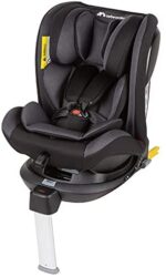 Bébé Confort EvolveFix Seggiolino auto 0-36 kg isofix girevole a 360°, Gruppo 0/1/2/3 dalla nascita a 12 anni, Reclinabile ed Evolutivo, Night Grey,Grigio