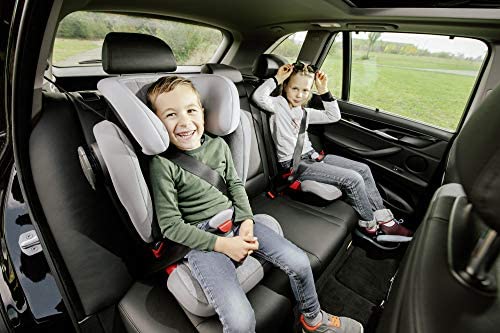 BRITAX RÖMER Seggiolino Auto KIDFIX2 S con Protezioni Laterali Bambini da 15 a 36 kg (Gruppo 2/3) da 3.5 a 12 Anni, Griggio (Grey Marble)