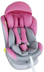 XOMAX S64 Seggiolino per bambini con 360° funzione di rotazione e ISOFIX I 0-36 kg, 0-12 anni, gruppo 0/1/2/3 I Cintura a 5 punti e 3 punti I Rivestimento sfoderabile e lavabile I ECE R44/04
