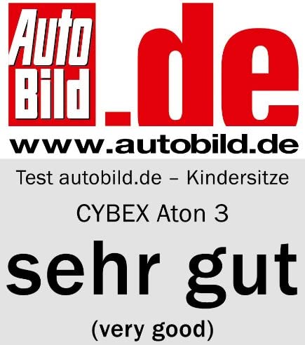 Cybex Gold 514104001 Aton 3 Seggiolino Auto per Bambini, Gruppo 0+ dalla Nascita fino a 12 Mesi, 0-13 Kg