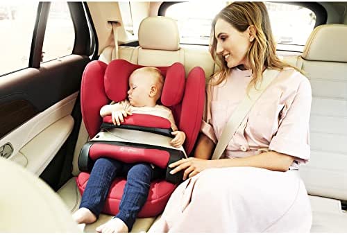 CYBEX Silver Seggiolino auto per bambini Pallas B2-Fix, Per auto con e senza ISOFIX, Gruppo 1/2/3 (9-36 kg), Da 9 mesi ca. a 12 anni, Dynamic Red