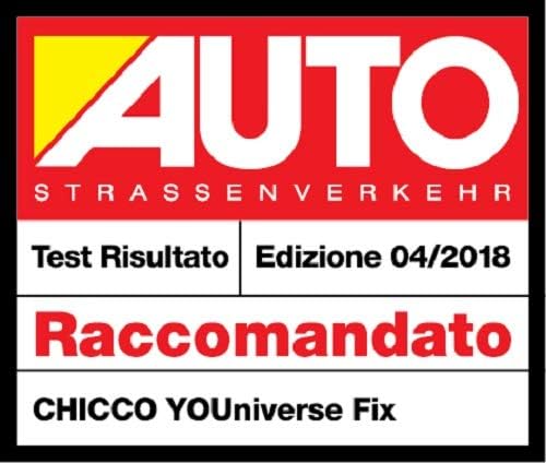 Chicco Seggiolino Auto Youniverse Fix, 12m+, Nero