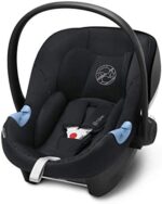 Cybex Gold Aton M i-Size Seggiolino, senza SensorSafe, per Bambini da 45 cm a 87 cm, Massimo 13 kg, Urban Black