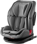 Kinderkraft Seggiolino Auto ONETO3, con Isofix, Poggiatesta rinforzato, Regolabile, Base Sicura, Gruppo 1/2/3, 9-36 Kg, Nero