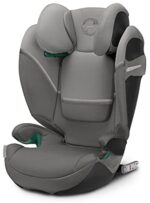 CYBEX Gold Seggiolino Solution S2 i-Fix, Per auto con e senza ISOFIX, 100 - 150 cm, Da circa 3 a 12 anni (15 - 50 kg), Soho Grey