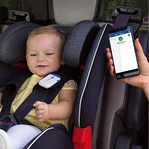 Chicco Bebècare Easy-Tech Dispositivo Anti Abbandono Universale Per Seggiolino Auto, Bianco Blu, ‎16 x 11 x 2.5 cm; 60 grammi
