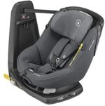 Maxi-Cosi Axissfix Seggiolino Auto Isofix Girevole 360°, Reclinabile 4 Posizioni, Senso Contrario di Marcia, ECE R129 I-Size, Bambini 4 Mesi - 4 Anni, 61-105 cm, Gruppo 1, Grigio (Authentic Graphite)
