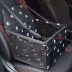 SWIHELP Seggiolino Auto per Cane, Trasportino Auto Borsa per Cani, Coprisedile Impermeabile per Proteggere Sedile di Automobile per Animali Domestici [Zampa]