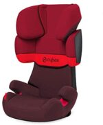 Cybex Silver Solution X-Fix, Seggiolino Auto per Bambini, Gruppo 2/3/15-36 kg, da 3 fino a 12 Anni Circa, senza ISOFIX, Rosso/Red/Rumba Red