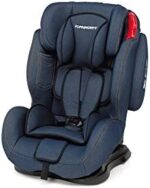 Foppapedretti Dinamyk 9-36 Seggiolino Auto, Gruppo 1/2/3 (9-36 Kg) per Bambini da 9 Mesi a 12 Anni Circa, senza Dispositivo Antiabbandono, Blu Jeans
