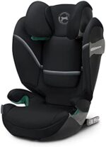 CYBEX Gold Seggiolino Solution S2 i-Fix, Per auto con e senza ISOFIX, 100 - 150 cm, Da circa 3 a 12 anni (15 - 50 kg), Deep Black
