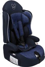 Disney Mickey Seggiolino Auto Topolino Gruppo 1-2-3 (da 9 A 36 Kg), Blu