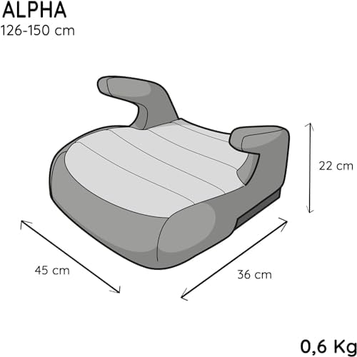 Seggiolino auto sollevatore basso gruppo 3 (22-36kg/126-150 cm)