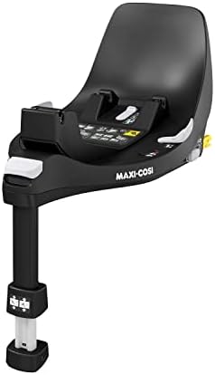 Maxi-Cosi Familyfix 360 i-size Base per seggiolino auto girevole, base isofix girevole a 360°, 0-4 anni (40-105 cm), rotazione flexispin con una mano, controllo rotazione travelsafe, click & go, nero