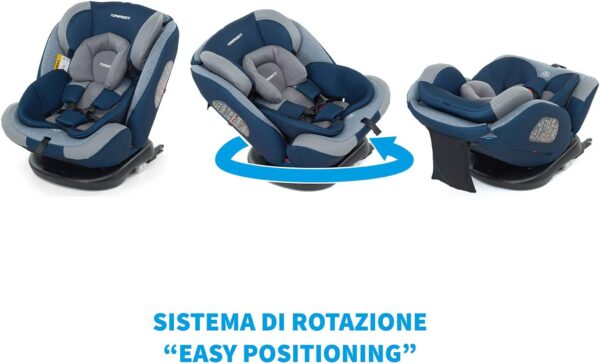 Foppapedretti Iturn DuoFix Seggiolino Auto Gruppo 0+/1/2/3 (0-36 Kg) per Bambini dalla nascita fino a 12 Anni circa, Cherry