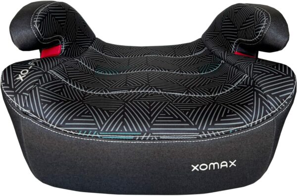 XOMAX XL-313 Seggiolino per bambini con ISOFIX e guida per cintura I crescente I 15-36 kg, circa 3-12 anni, statura da 125 a 150 cm, gruppo 2/3 I, rivestimento rimovibile e lavabile, ECE R129 I bianco