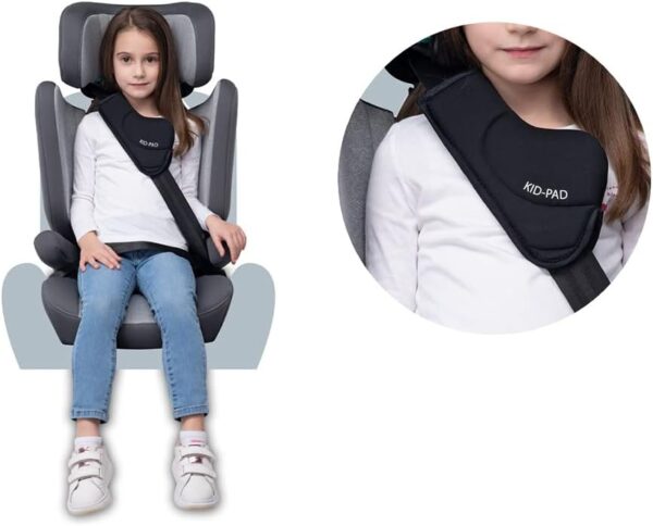 Foppapedretti Seggiolino Auto Time I-Size, per bambini da 100 a 150 cm di altezza, 3-12 anni, conforme ECE R129, Fissaggio Dualfix (Isofix e non), Safe Body Protection, Comfort Kid Pad, Carbon