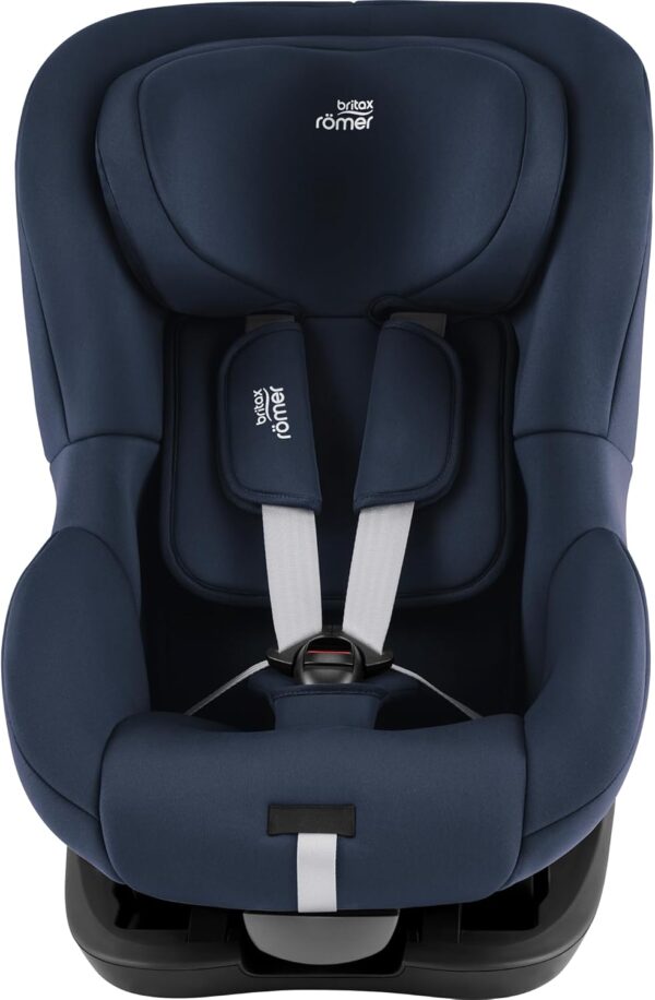 Seggiolino BRITAX RÖMER KING PRO, per neonati da 76 a 105 cm (i-Size) senza ISOFIX, 15 mesi - 4 anni, Night Blue