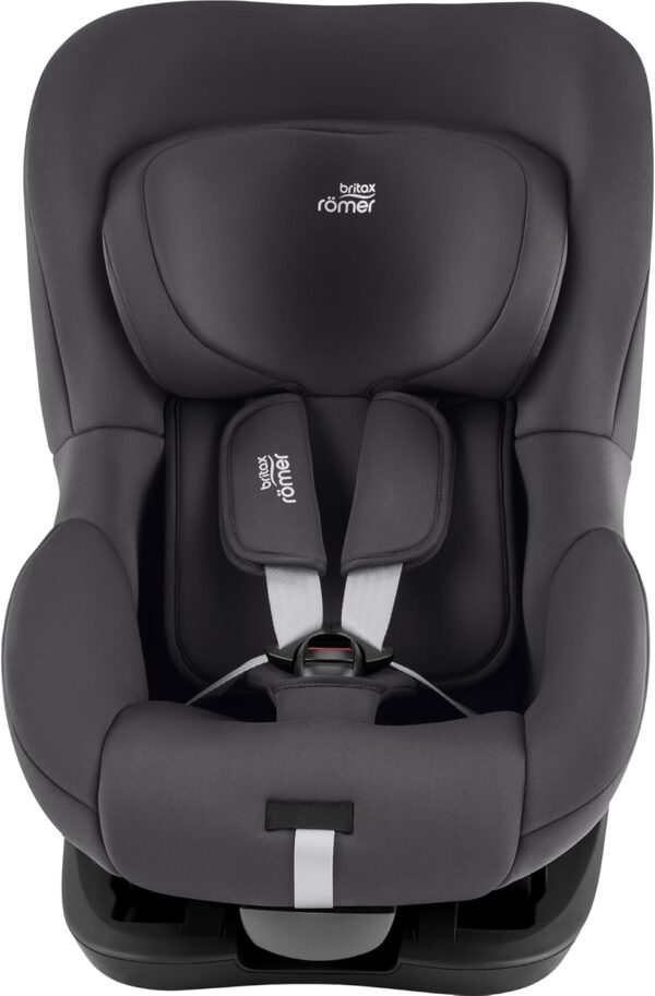 Seggiolino BRITAX RÖMER KING PRO, per neonati da 76 a 105 cm (i-Size) senza ISOFIX, 15 mesi - 4 anni, Midnight Grey