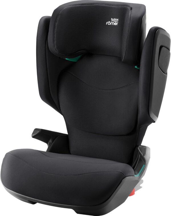 Seggiolino auto BRITAX RÖMER KIDFIX M i-Size, per bambini da 100-150 cm (i-Size) con e senza ISOFIX, 3,5-12 anni, Space Black - Classic