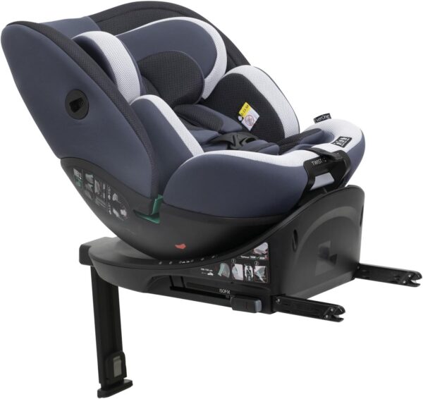 Chicco Everone I-Size, Seggiolino Auto con Sistema Twist-Recline con 3 Posizioni, Omologato ECE R129/03, Girevole A 360° E Reclinabile, Gruppo 0+/1/2/3 Da 0 A 12 Anni