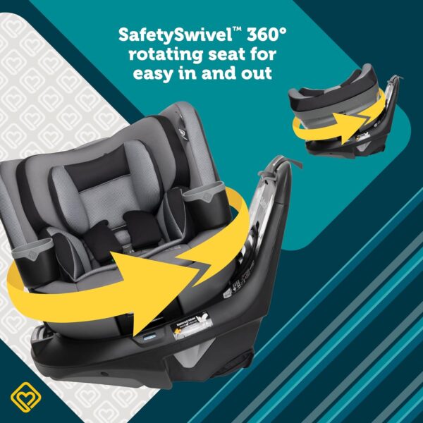 Safety 1st Turn and Go 360 DLX - Seggiolino per auto, girevole a 360°, High Street