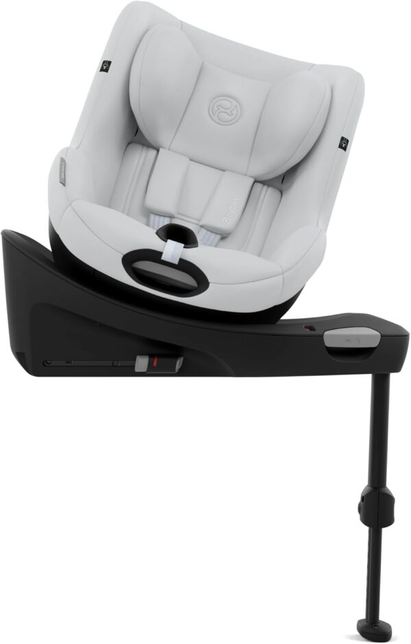 CYBEX Gold - Seggiolino auto Sirona G i-Size Comfort, senza base, a partire da 3 mesi a 4 anni, max. 19 kg, 61-105 cm (dalla nascita/40 cm con inserto neonato), colore: Grigio