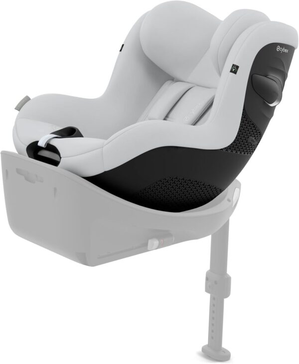 CYBEX Gold - Seggiolino auto Sirona G i-Size Comfort, senza base, a partire da 3 mesi a 4 anni, max. 19 kg, 61-105 cm (dalla nascita/40 cm con inserto neonato), colore: Grigio