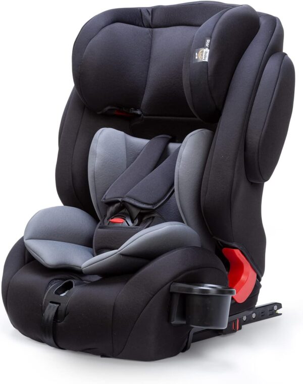 Star Ibaby City Fix HQ 668 SPS - Seggiolino auto Isofix gruppo 1 2 3 grigio/nero