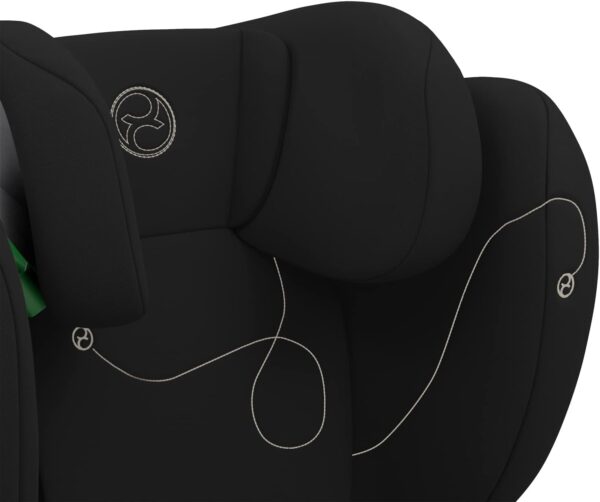 CYBEX Gold Seggiolino Auto per Bambini Solution G i-Fix, Per Auto Con e Senza ISOFIX, Per Bambini da circa 3 a 12 Anni (100 - 150 cm), Da 15 a 50 kg circa, Moon Black - Image 9