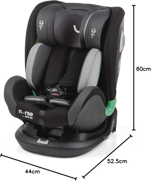 Jané Seggiolino auto, 40-150 cm, i-Size, Isofix, Top Tether, Opzione nel Senso Contrario alla Marcia e Senso di Marcia - Image 10