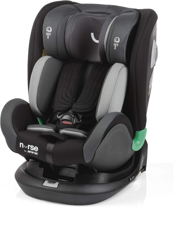 Jané Seggiolino auto, 40-150 cm, i-Size, Isofix, Top Tether, Opzione nel Senso Contrario alla Marcia e Senso di Marcia