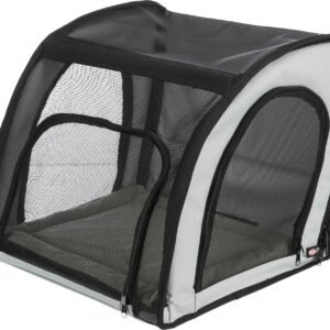 Trixie Seggiolino Auto, 44 × 37 × 40 cm, Grigio Nero