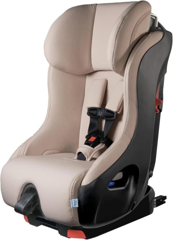 Clek Foonf - Seggiolino auto convertibile, colore: Latte Ziip (senza ritardanti di fiamma)