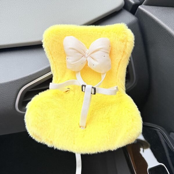 Seggiolino auto in peluche adatto ai bambini con disegni colorati comodi sedili per viaggi in famiglia e spostamenti quotidiani seggiolino per bambini - immagine 8