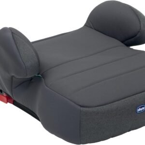 Chicco, Quasar Fix i-Size, Seggiolino Auto Bambini 7-12 Anni (126-150 cm), Facile da Installare con Sistema Isofix, con Braccioli Imbottiti e Seduta Confortevole, Grigio